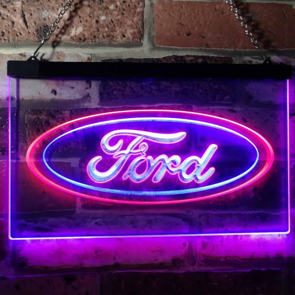 Ford Dual LED Neon Light Sign